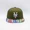 Moda Diseño personalizado Snapback / sombrero de béisbol / sombrero y sombrero para hombres con bordado 3D y logotipo de visera de corte