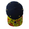 La aduana sublimada imprimió el sombrero del Snapback de Hip Hop del borde con el bordado 3D